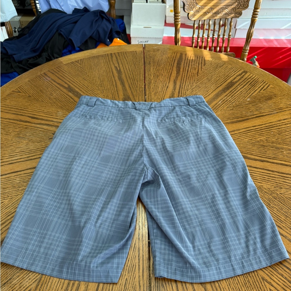 Slazenger Men's Gray Checkered Performance. Shorts - Picture 6 of 6